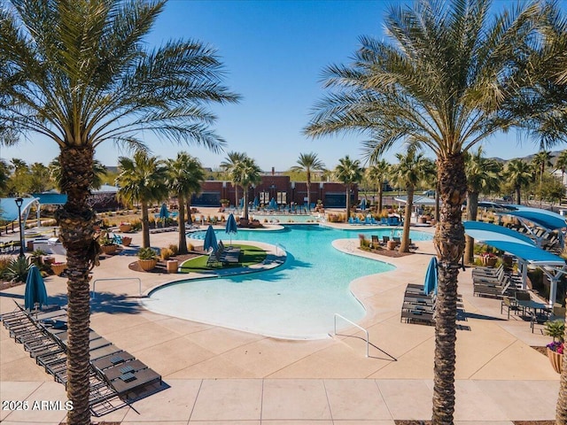 20518 W White Rock Rd, Buckeye, AZ 85396 - community pool with a putting green