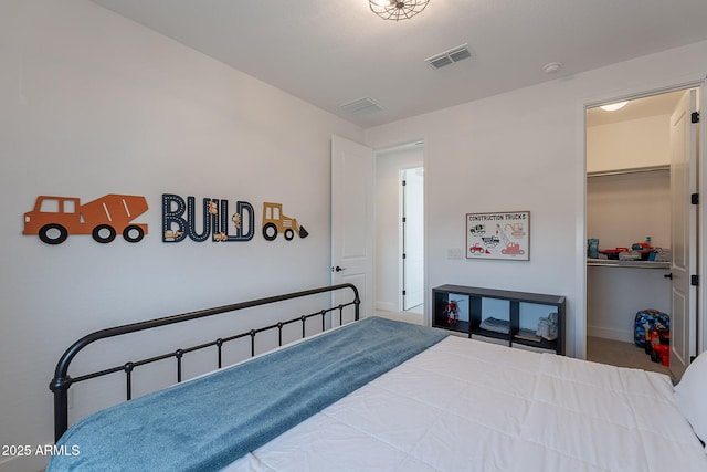9645 E Ripple Dr, Mesa, AZ 85212 - bedroom with carpet flooring, a closet, and a walk in closet
