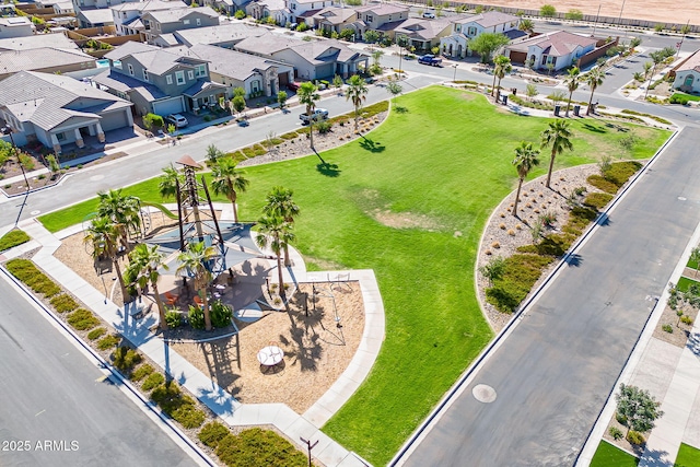 9645 E Ripple Dr, Mesa, AZ 85212 - aerial view of residential area with a recreational park
