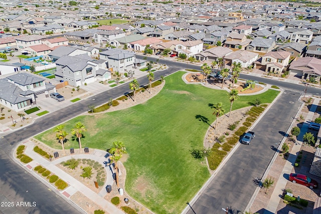 9645 E Ripple Dr, Mesa, AZ 85212 - aerial view of property's location with nearby suburban area