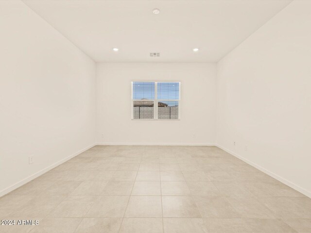 view of tiled empty room