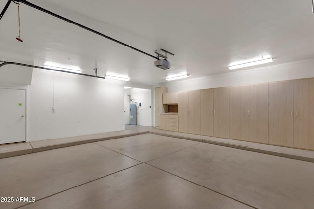 16814 N Boulder Dr, Fountain Hills, AZ 85268 - garage with a garage door opener and electric water heater