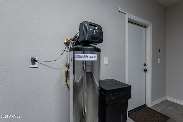 view of utility room