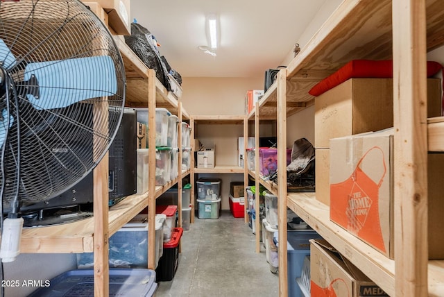 view of storage