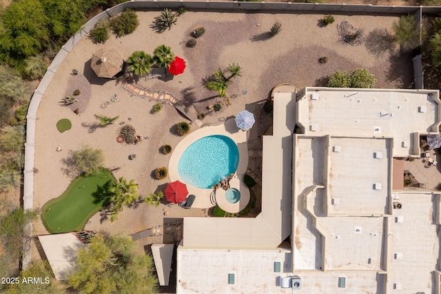 aerial view