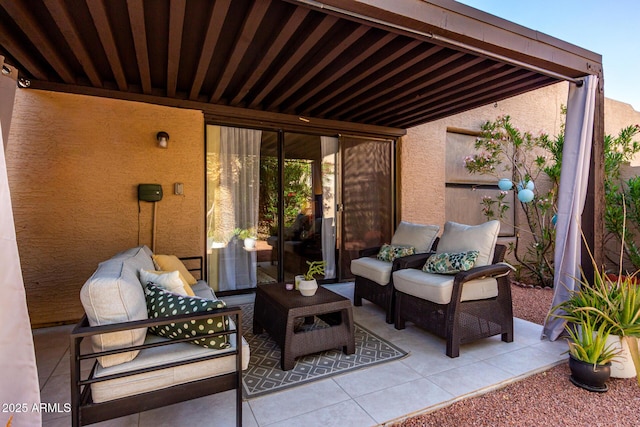 10863 N 117th Pl, Scottsdale, AZ 85259 - view of patio / terrace with outdoor lounge area