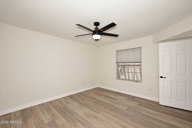15801 N 29th St N Unit 20, Phoenix, AZ 85032 - unfurnished room featuring wood finished floors, a ceiling fan, and baseboards