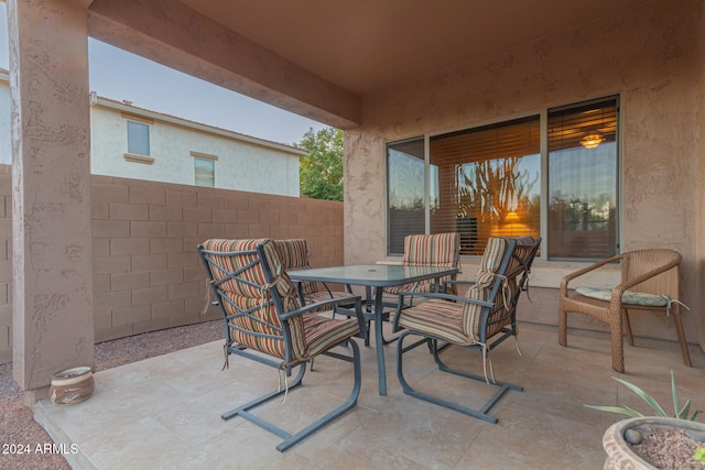 view of patio / terrace