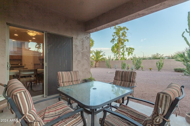 view of patio / terrace