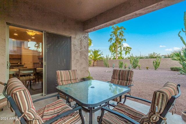 view of patio / terrace