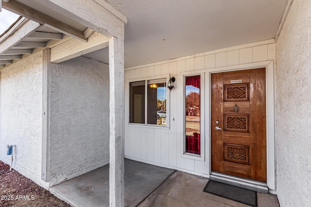 view of entrance to property