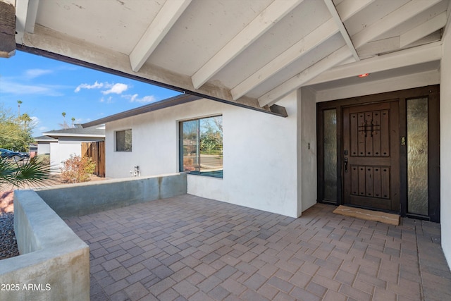 view of property entrance