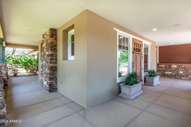 view of patio