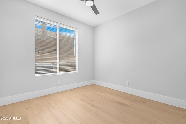 641 W Oriole Way, Chandler, AZ 85286 - spare room featuring wood-type flooring and ceiling fan