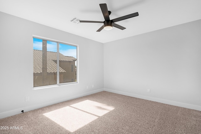 641 W Oriole Way, Chandler, AZ 85286 - spare room featuring carpet floors and ceiling fan