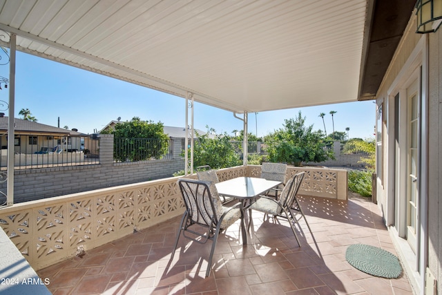 view of patio / terrace