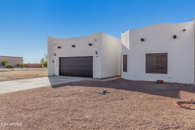 view of adobe home