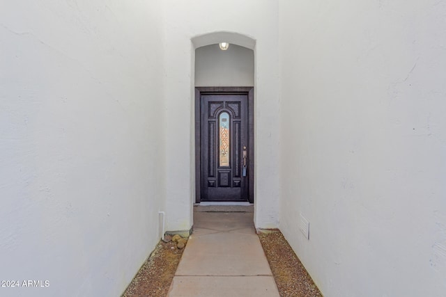 view of property entrance