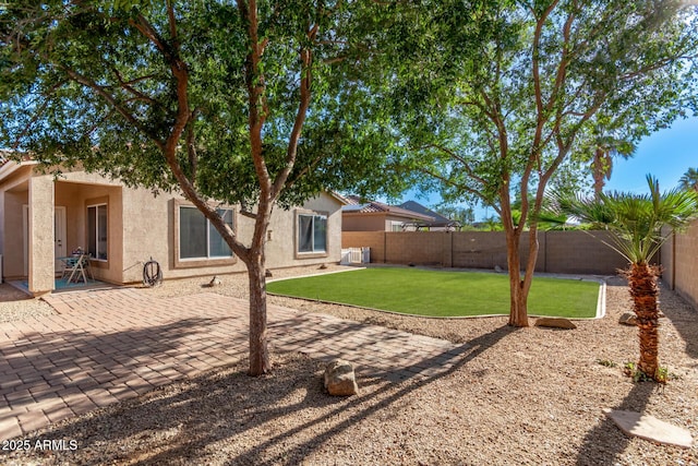 14864 W Riviera Dr, Surprise, AZ 85379 - fenced backyard with a patio