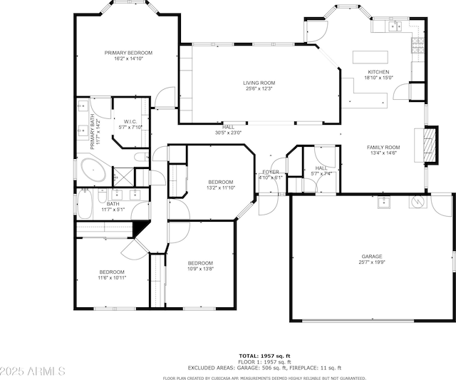 3876 Camino Del Vara, Sierra Vista, AZ 85650 - property floor plan