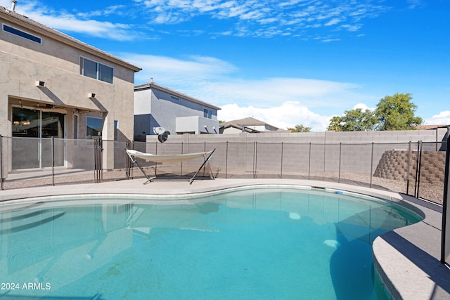 view of pool