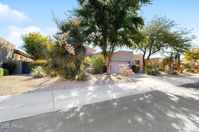 8227 E Sierra Pinta Dr, Scottsdale, AZ 85255 - view of front facade with a garage