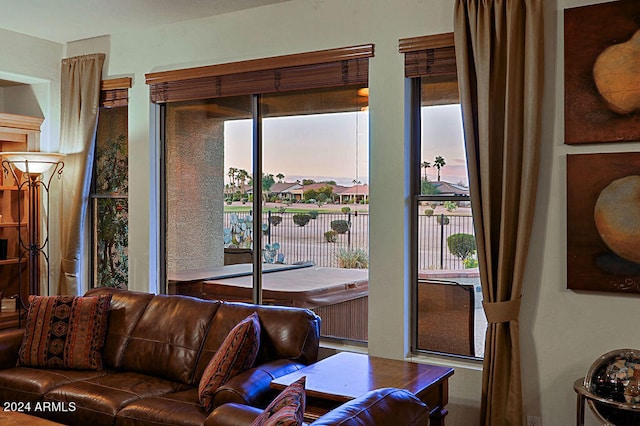 view of living room