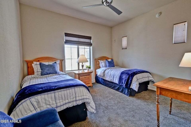 3935 E Rough Rider Rd Unit 1360, Phoenix, AZ 85050 - bedroom featuring carpet floors and a ceiling fan