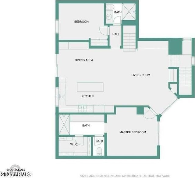 3935 E Rough Rider Rd Unit 1360, Phoenix, AZ 85050 - room layout