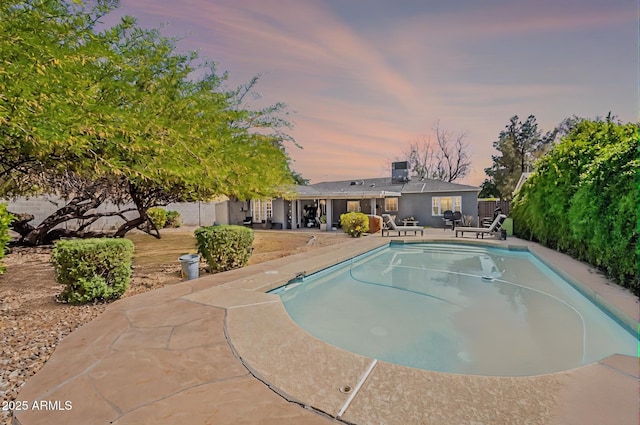 1712 E Montebello Ave, Phoenix, AZ 85016 - view of swimming pool with a patio area