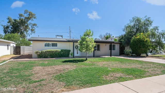1717 W Roma Ave, Phoenix, AZ 85015 - view of ranch-style house