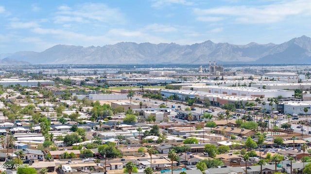 4207 W Culver St, Phoenix, AZ 85009 - bird's eye view of a mountainous background