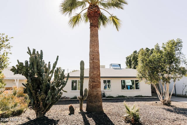 view of ranch-style house