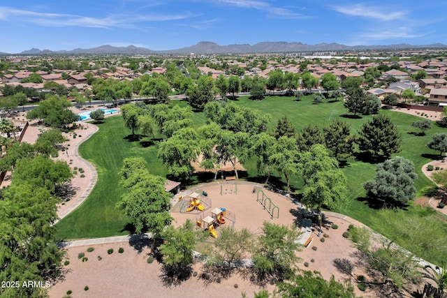 10359 E Los Lagos Vista Ave, Mesa, AZ 85209 - aerial view of residential area with mountains