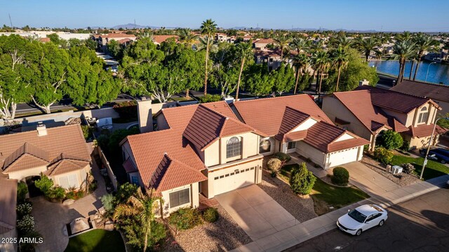 15621 S 37th Way, Phoenix, AZ 85048 - bird's eye view featuring a residential view