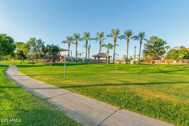 15621 S 37th Way, Phoenix, AZ 85048 - view of home's community featuring a gazebo, playground community, and a yard