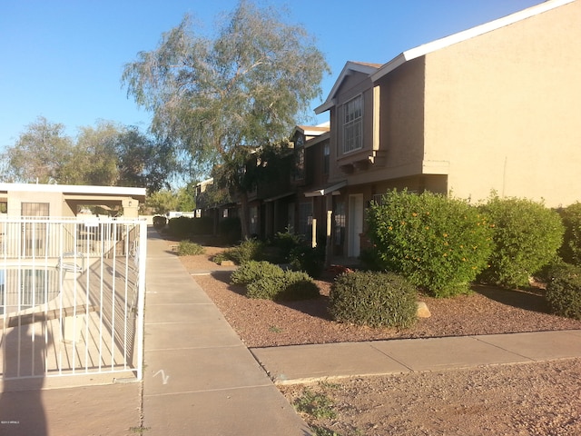 view of property exterior