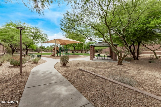 2438 W Via Dona Rd, Phoenix, AZ 85085 - view of property's community featuring a gazebo