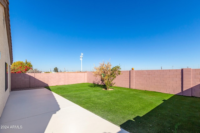 view of yard