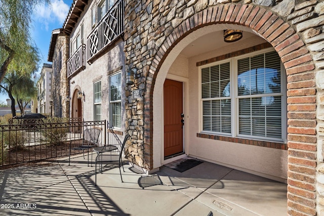 view of property entrance