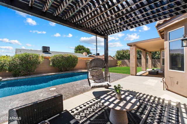 15020 N 54th Pl, Scottsdale, AZ 85254 - view of pool featuring a fenced backyard and a patio area