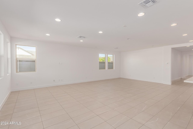 21354 E Sparrow Dr, Queen Creek, AZ 85142 - empty room with recessed lighting, baseboards, and visible vents