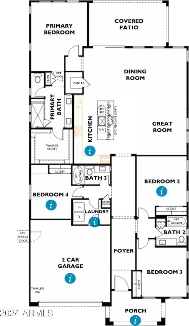 21354 E Sparrow Dr, Queen Creek, AZ 85142 - view of layout