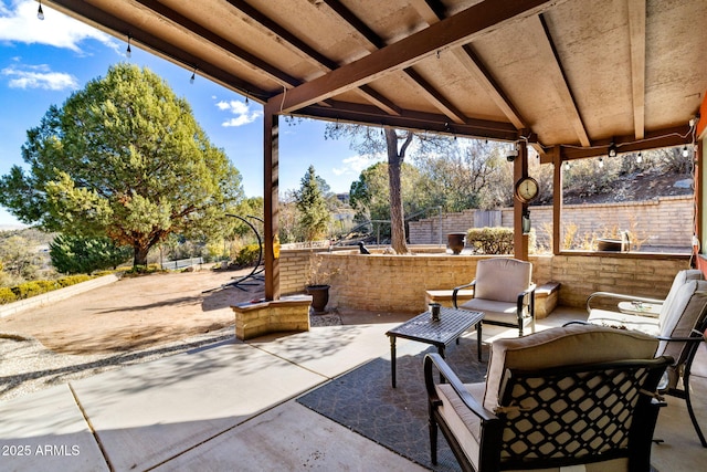 view of patio / terrace