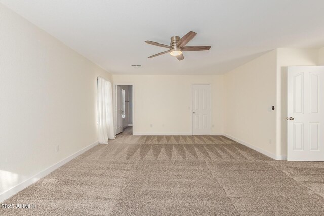 3064 E Michelle Way, Gilbert, AZ 85234 - unfurnished room with a ceiling fan and light carpet