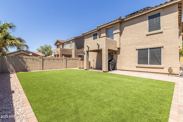 3064 E Michelle Way, Gilbert, AZ 85234 - rear view of property with stucco siding and a fenced backyard