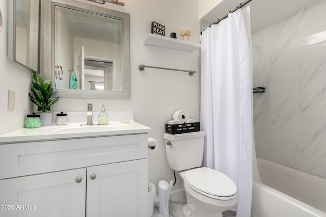 3447 E Dolphin Ave, Mesa, AZ 85204 - bathroom featuring vanity and shower / tub combo