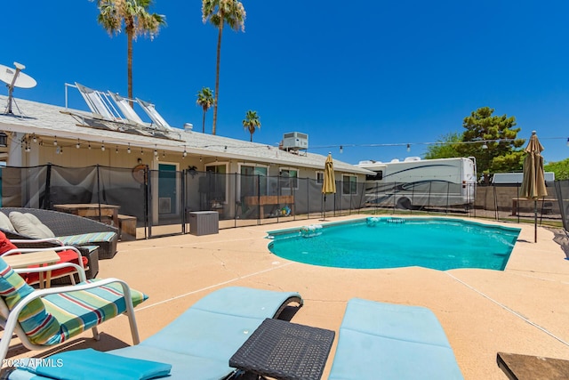 3447 E Dolphin Ave, Mesa, AZ 85204 - view of pool featuring a patio