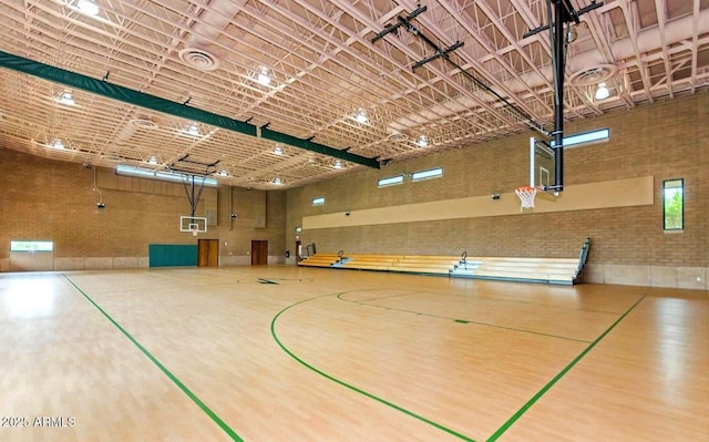 view of sport court with community basketball court