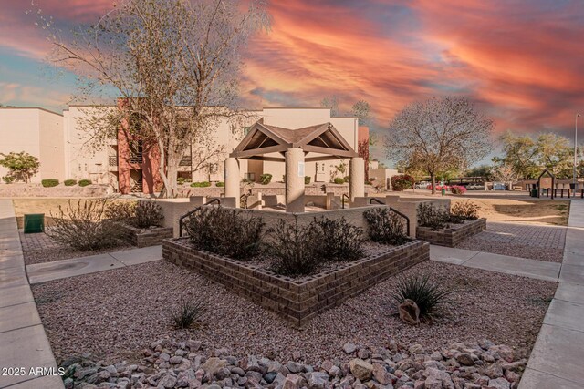 surrounding community featuring a gazebo